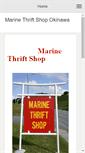 Mobile Screenshot of marinethriftshopokinawa.org